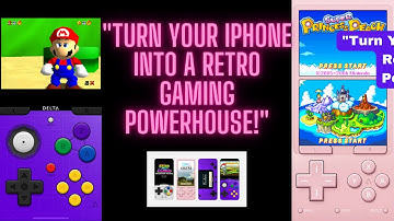 "Turn Your iPhone into a Retro Gaming Powerhouse! | Delta Emulator Guide"#retrogames