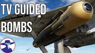 How to Use TV Guided Bombs DCS F-4E II Phantom - AGM-62 Walleye & GBU-8 HOBOS