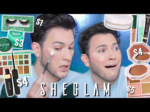 Shein has a MAKEUP LINE?! I have... thoughts | Sheglam Review
