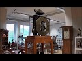 big size Comtoise turret clock with pin wheel escapement