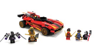 LEGO® NINJAGO™ 71737 X-1 Ninja Supercar ohne Figuren 