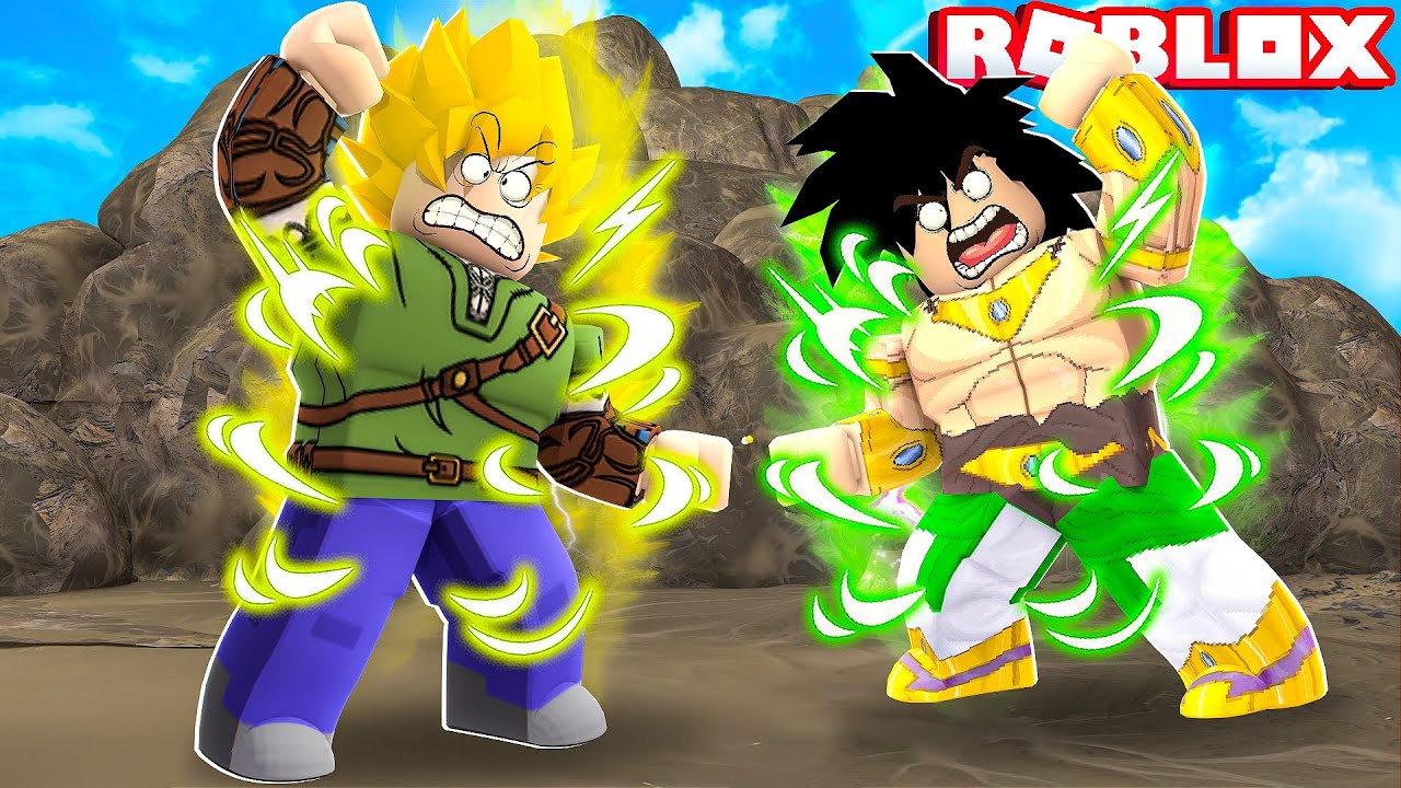 FIZ A FUSÃO COM O LENDÁRIO SUPER SAIYAJIN BROLY NO ROBLOX