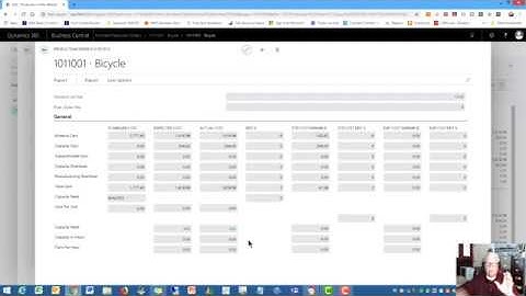 Microsoft Dynamics 365 Business Central Manufacturing and Finished Production Orders