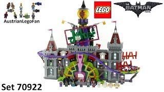 Lego Batman Movie 70922 The Joker Manor - Lego Speed Build Review