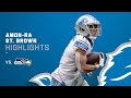 Amon-Ra St. Brown's Best Plays From 2-TD Game vs. Seahawks | NFL 2021 Highlights