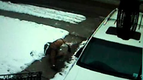 TEEN FALLS BLACK ICE