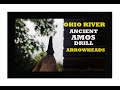 Arrowhead hunting   flint drill  archaeology  ohio river relics  antiques  adventure  tools 
