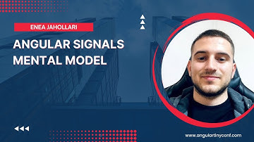 Angular Signals mental model | Enea Jahollari | Angular Tiny Conf 2023
