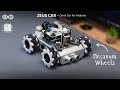 DIY Omnidirectional Car with FPV Car Assembly | Arduino Car Kit