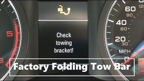 Caravan trekken - Audi fabrieksklapbare trekhaak deel 1 - Werking