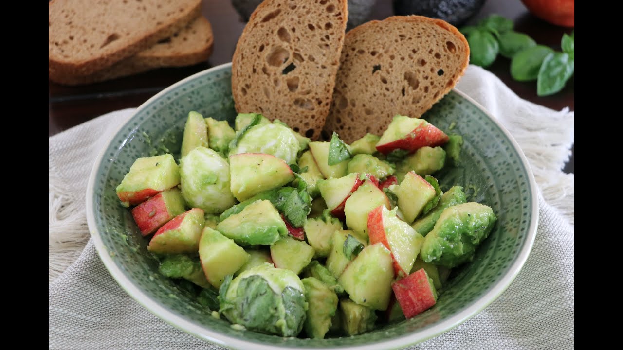 AvocadoApple Salad🥑🍎!! YouTube