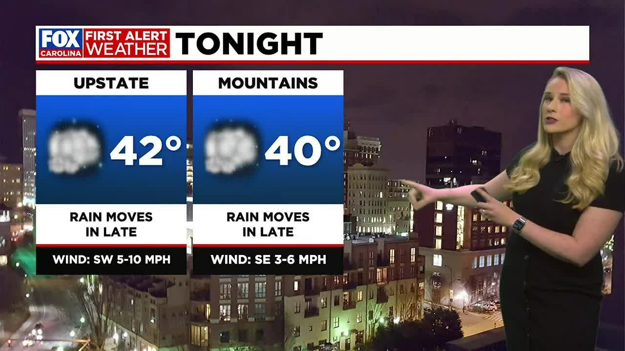 Clouds move in Monday, multiple rain chances ahead - YouTube