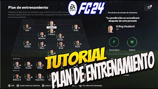 Como USAR el PLAN de ENTRENAMIENTO Modo Carrera EA FC 24