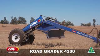 The best selling C&M Road Grader 4300 an essential addition to your farm machinery