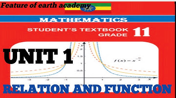 Grade 11 mathematics unit 1 part 6, 1.3.3 signum function and with exercise 1.16