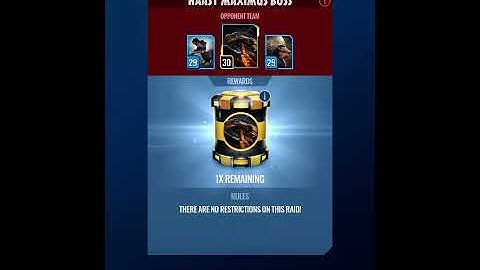 Jurassic World alive haast Maximus boss is tomorrow 😱😱😱🦅