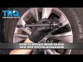 How to Replace Inner Tie Rod 2014-2019 Toyota Highlander