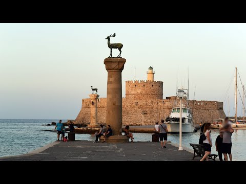 Rhodes outside the