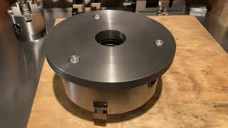 Setting up new Vevor 8in Rotary Table Pt. 3 chuck mounting plate