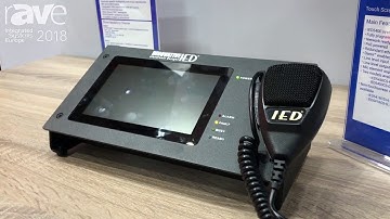 ISE 2018: AtlasIED Demos 5400 Series Digital Communication System