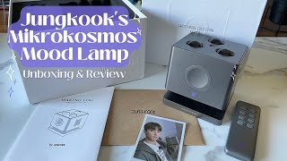JUNGKOOK'S MIKROKOSMOS MOOD LAMP ☁✨ artistmade collection by BTS