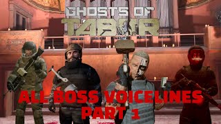 Ghosts Of Tabor - All Boss Voicelines Part 1