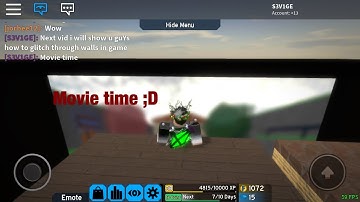 How to glitch through walls in FE2 roblox