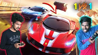 Playing Car Race FIRST TIME IN OUR CHANNEL 😍 | Splitscreen 1 v 1 |😎 Games bond