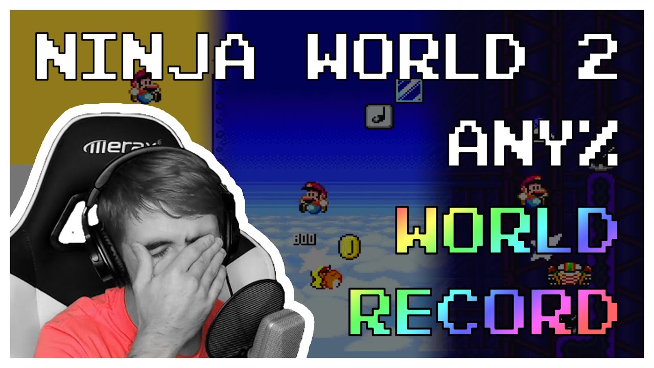 Ninja World 2 Any% World Record (15:51)