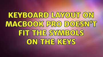 Ubuntu: Keyboard layout on Macbook Pro doesn