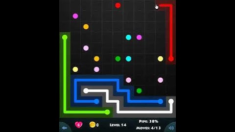 11 × 11 MANIA LEVEL 14 - FLOW GAME ON FACEBOOK Connect the dots