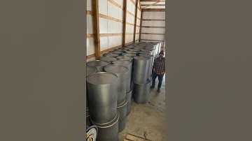 Smooth Barrels For The Super55 Drum Smoker kits #smokerbuilder #drumsmoker #diysmoker