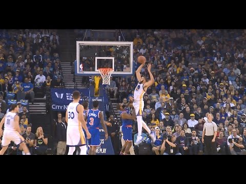 JaVale McGee One-Handed Alley-Oops from Klay Thompson | 12.15.16