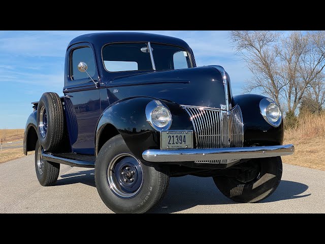 1941 Ford Pickup, Modern V6 - Auto, Vintage Air, Rust Free