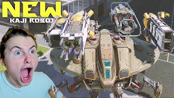NEW Kaji Robot Is Here! It Deploys Actual Land Mines | NEW Ultimate Lancelot | War Robots