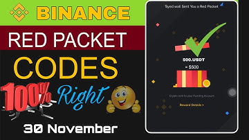 Binance Red Packet Code Today | Red Packet Code In Binance Free gift 🎁 | Crypto free 2025