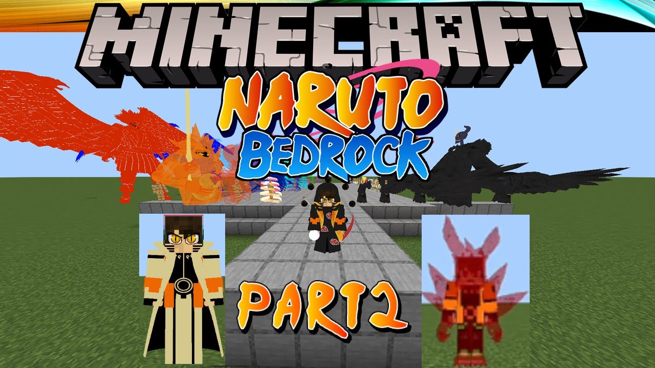 MCPE/MCBE Naruto] Naruto Command Showcase《Kurama Mode