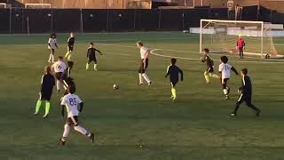 Towering Trump! Young Barron shows off fancy football skills
