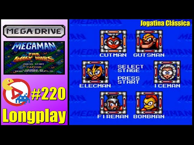 Mega Drive Longplay Mega Man: The Wily Wars class=