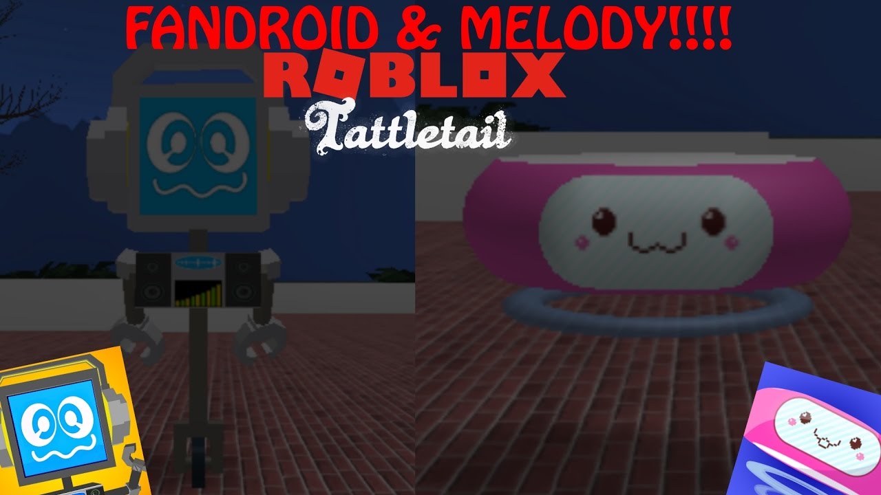 Fandroid And Melody Is In Roblox Roblox Tattletail Roleplay - roblox ninja rp