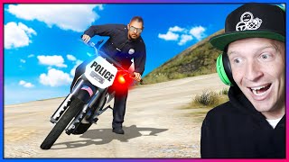 I'm a BAD COP on a Police Dirtbike!! (GTA 5 Mods Gameplay)