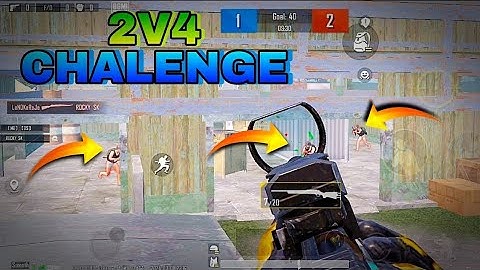 2V4 CHALENGE ROOM TDM PRO V/S NOOB 2V4