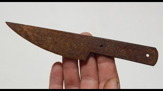 Restoration of a Knife from past  Antique knife