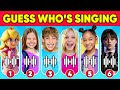 Guess Who Is Singing? | Salish Matter, Payton Delu, Royalty Family, King Ferran, MrBeast, Peach