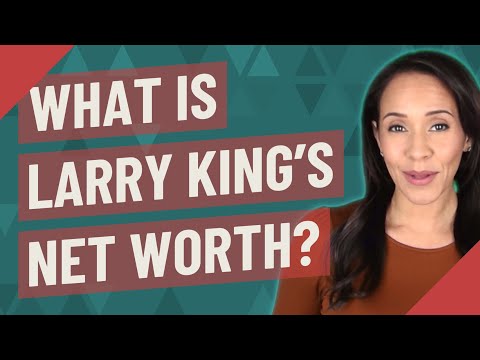 Videó: Larry King Net Worth