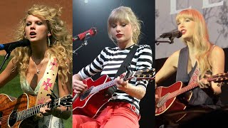 Taylor Swift  Live Vocal Evolution (20022022)