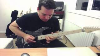 Video thumbnail of "Emotional Melodic Rock Guitar Solo"