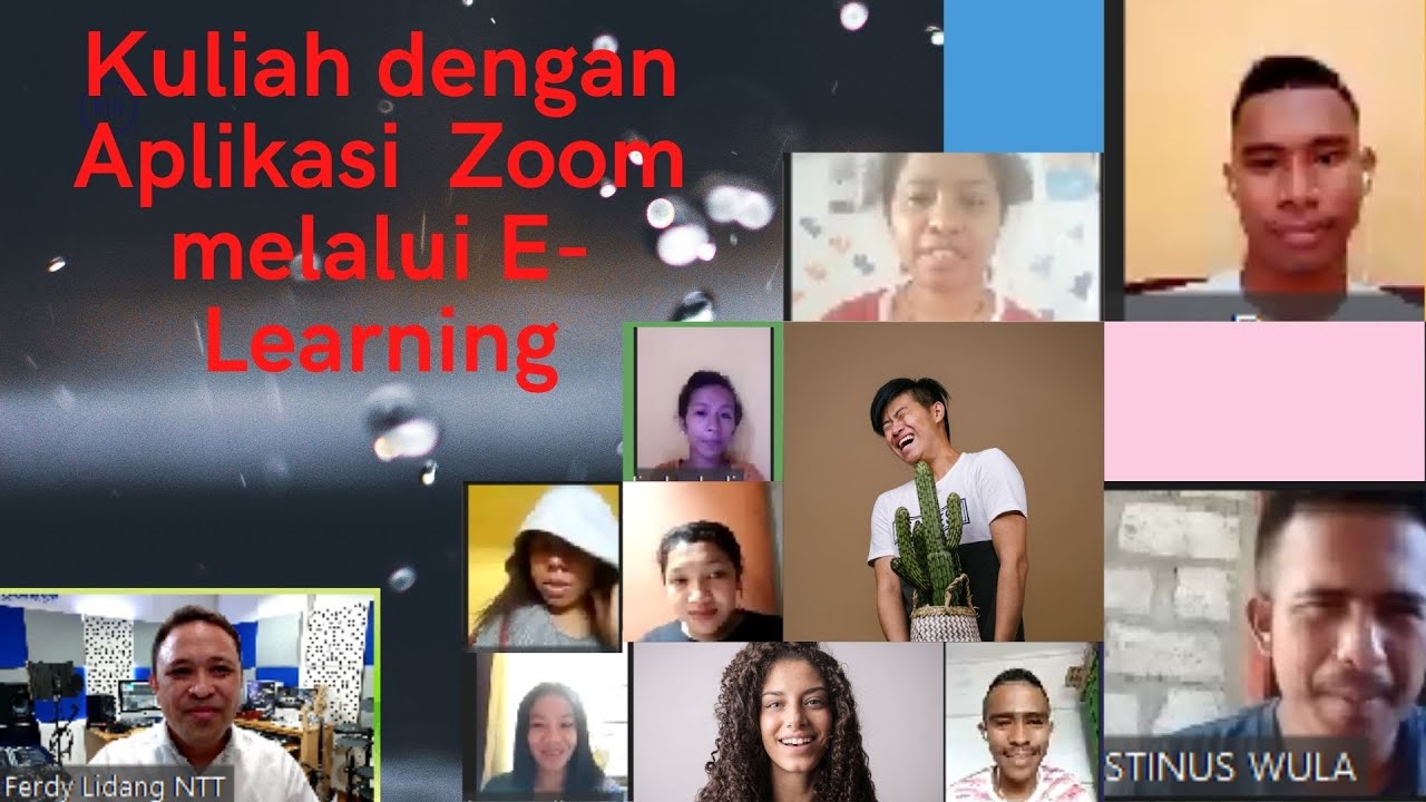 Kuliah dengan aplikasi Zoom melalui elearning - YouTube