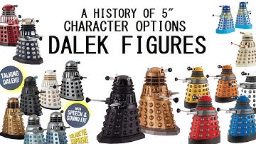 A brief history of the Character Options 5" Dalek figures (2005-2023)