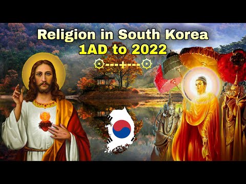 Religion in South Korea 1AD to 2022